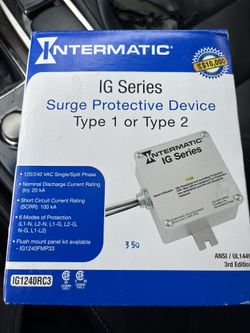 Intermatic IG Series whole home, surge protector