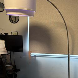 Brightech Mason arc marble floor lamp