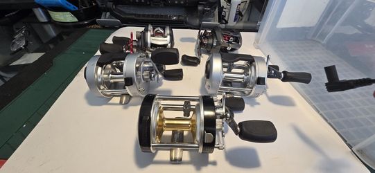 Pinnacle Fishing Reels Set Of 5 