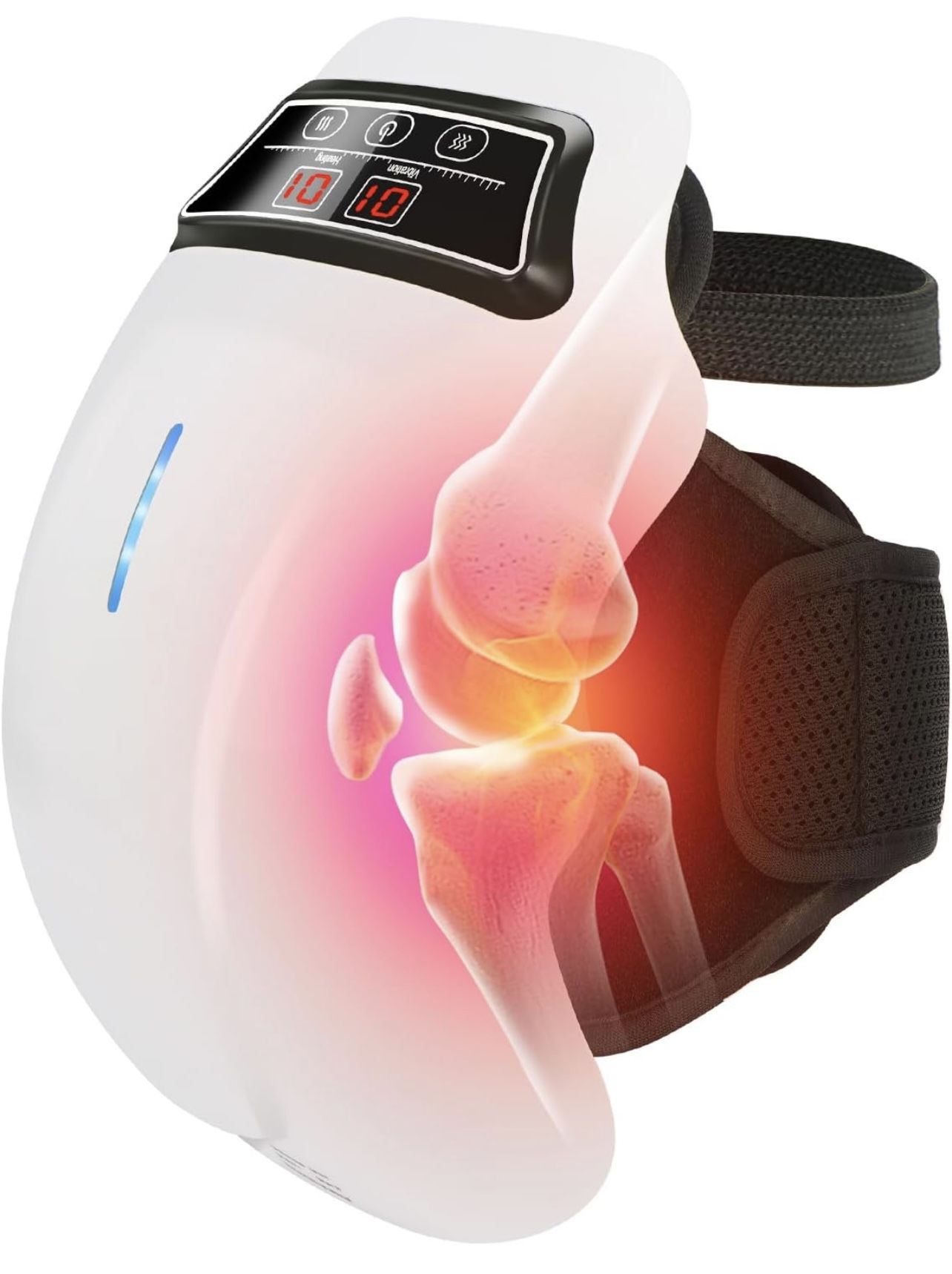 Cordless Knee Massager with 9 Level Heat