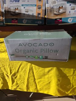 Avocado organic pillows