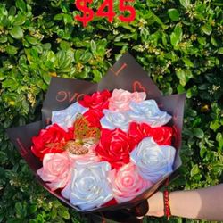 Ribbon Flower Bouquet 