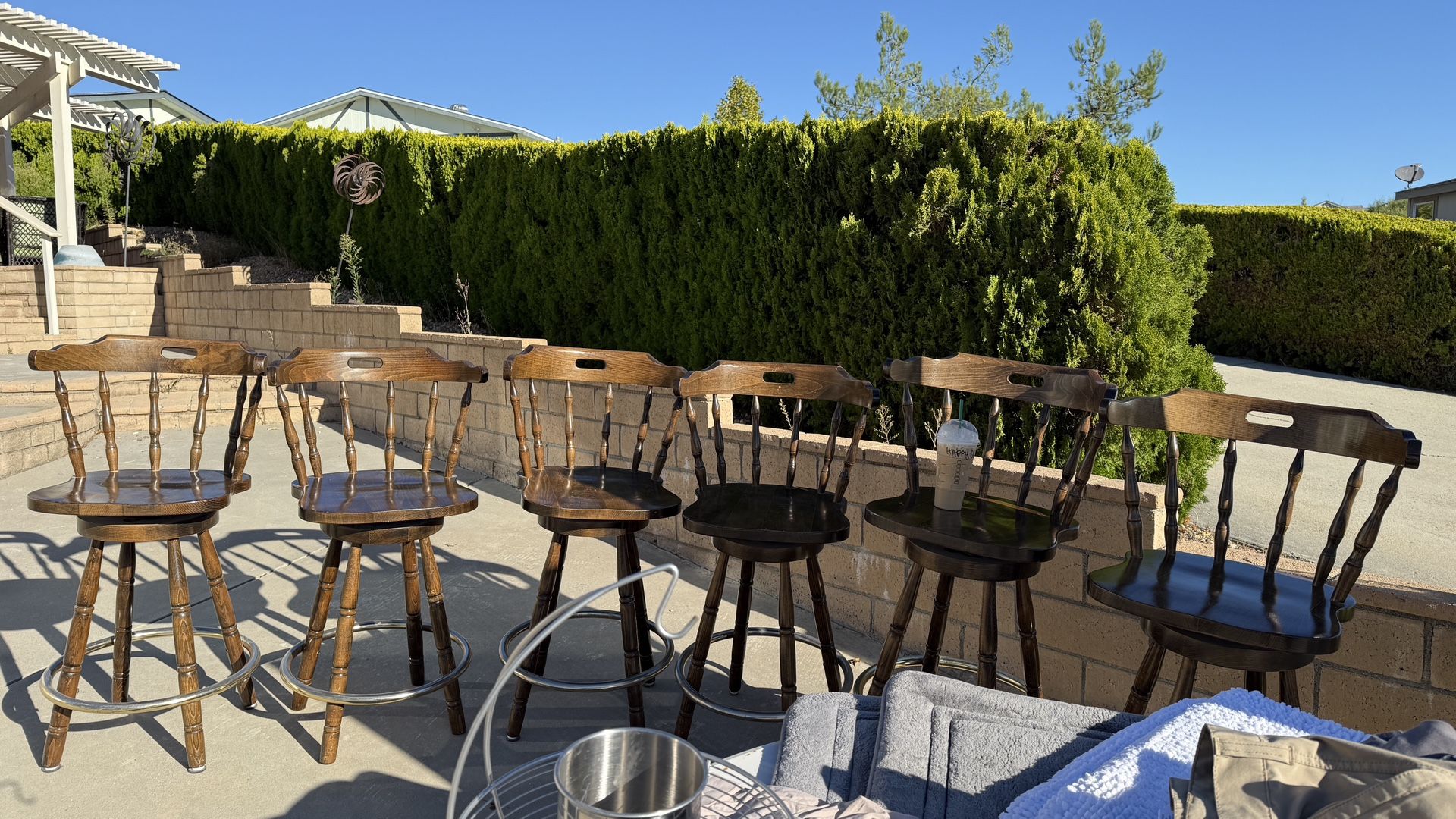 Vintage Bar Stools - 6
