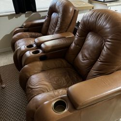 2 Media Chair Recliners