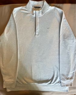 TravisMathew Light Blue Quarter Zip Pullover XXL EUC
