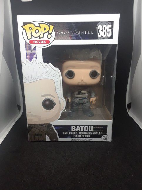 Funko POP Movies: Ghost in The Shell Batou Toy Figure