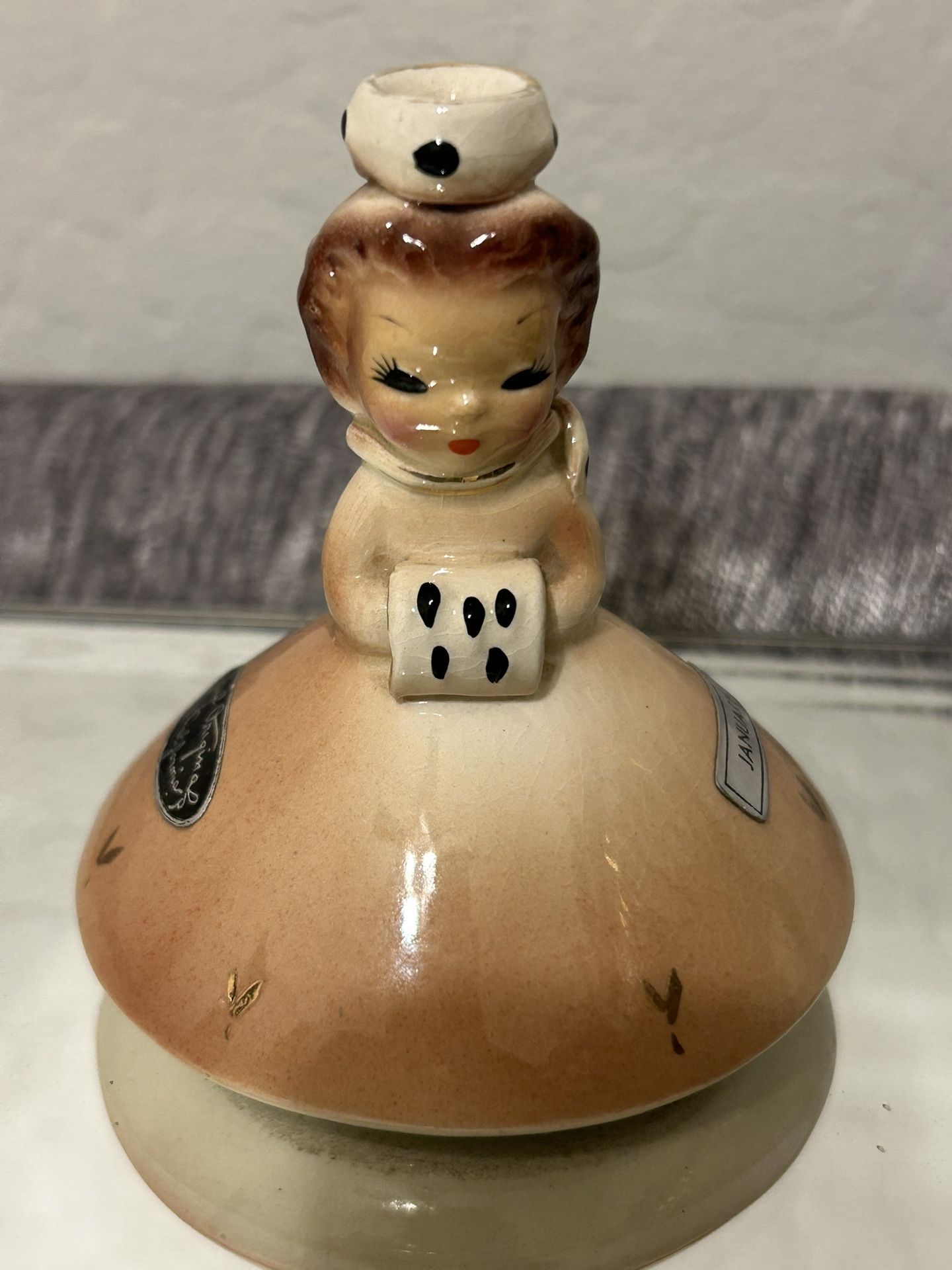 Vintage Josef Originals January American beauty porcelain doll.