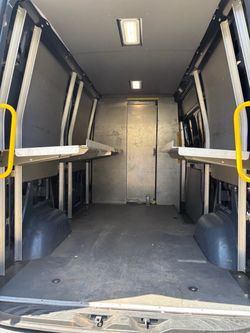 High Roof Cargo Van with Shelving Package