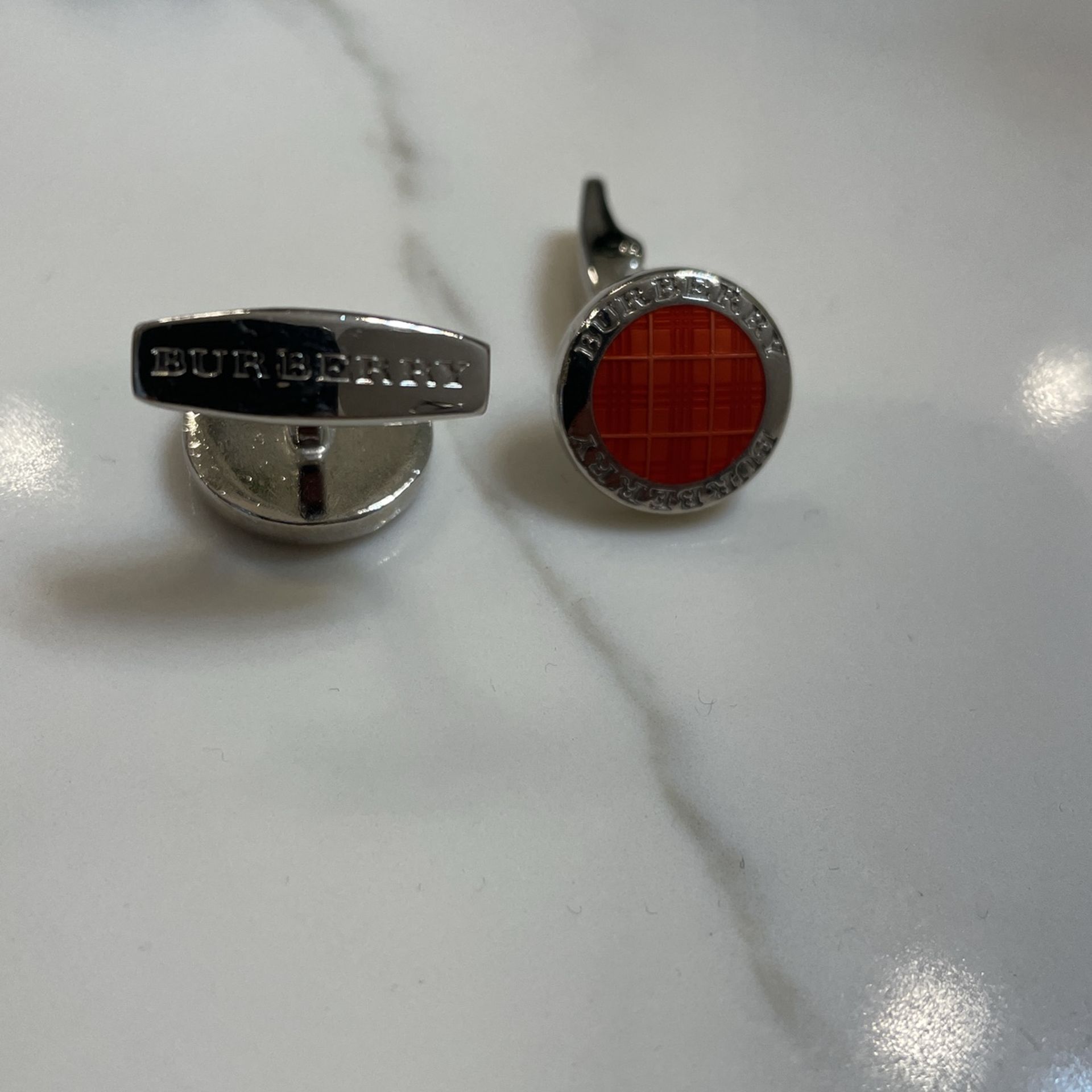 Burberry Orange Cufflinks