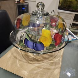 Hand Painted Cake & Dessert tray