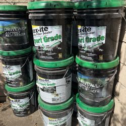 Asphalt Sealer  16 5 Gallon Cans