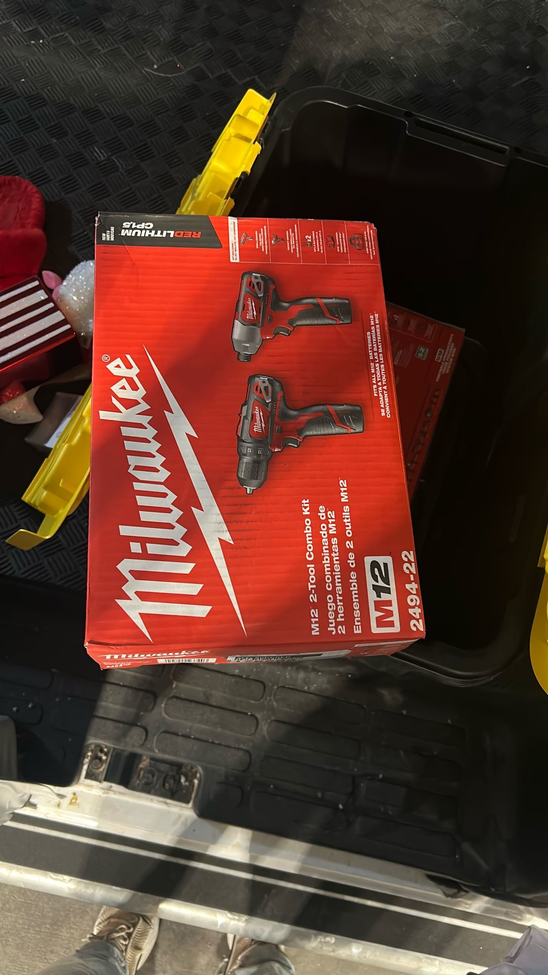 Two double cent Milwaukee combo drills and driver brand new in the box