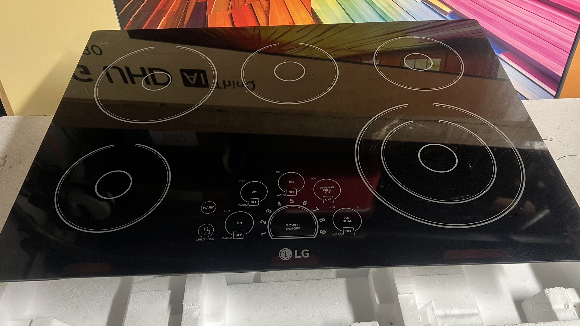 LG Radiant Electric Cooktop 30 Inch