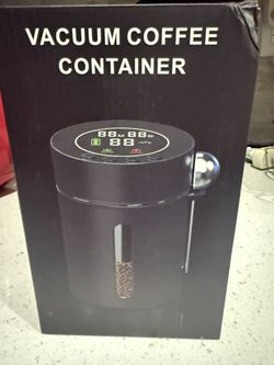 Vacuum Coffee Canister New