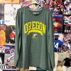 Green Oregon Ducks Champion Longsleeve 2XL