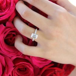 3 CT wedding ring set