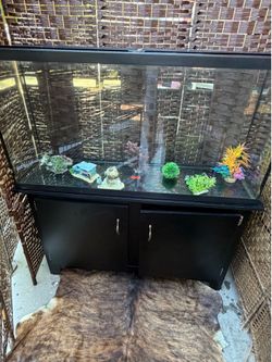 60 Gallon Tank And Accessories. $155