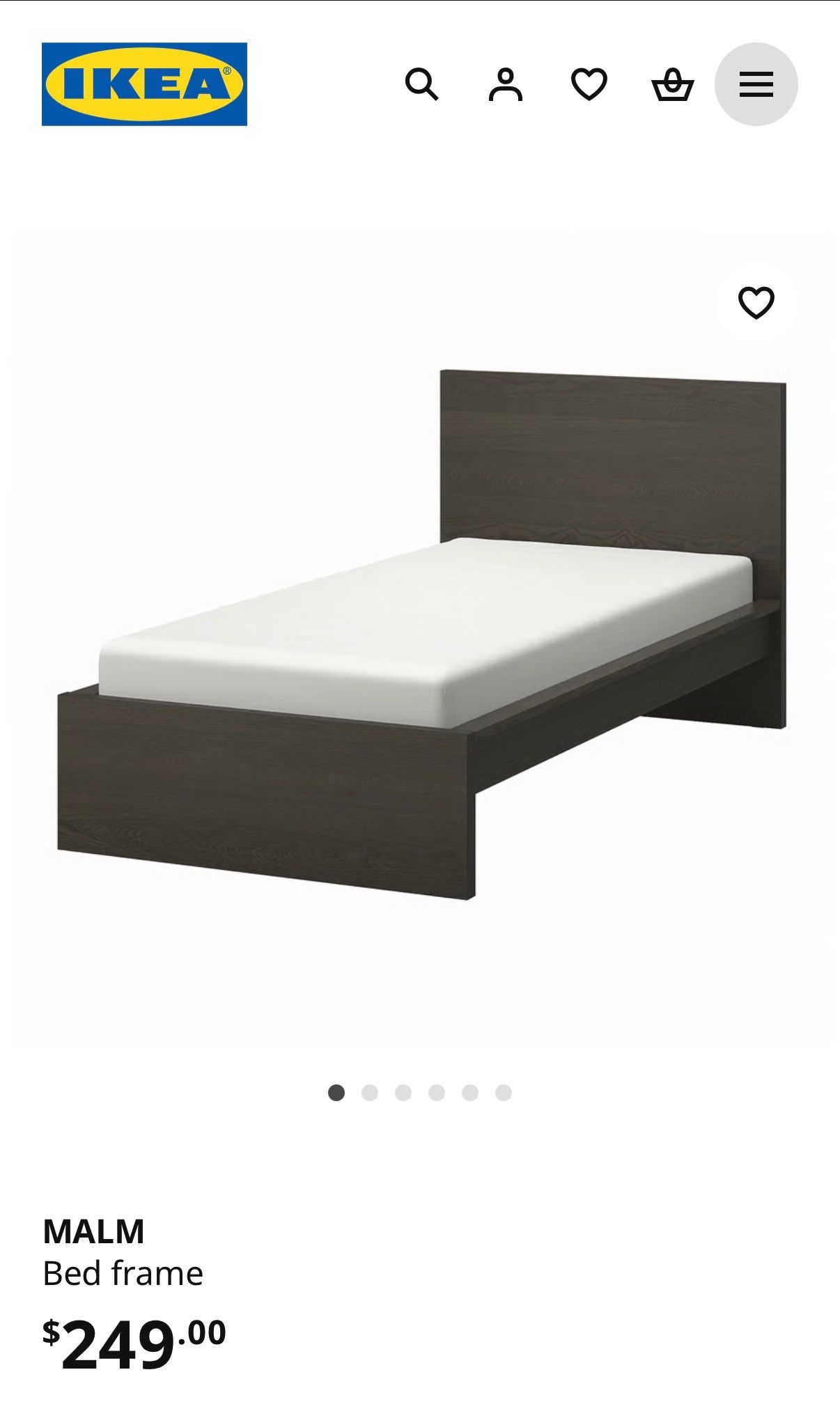 Ikea Malm Twin Bed Frame