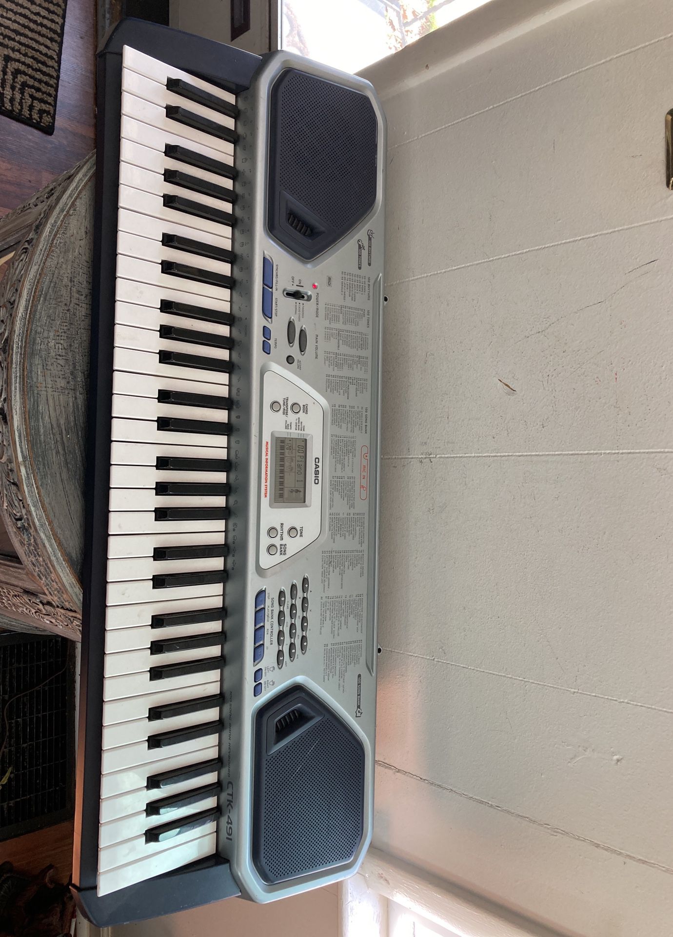 Casio CTK-491 Musical Keyboard 