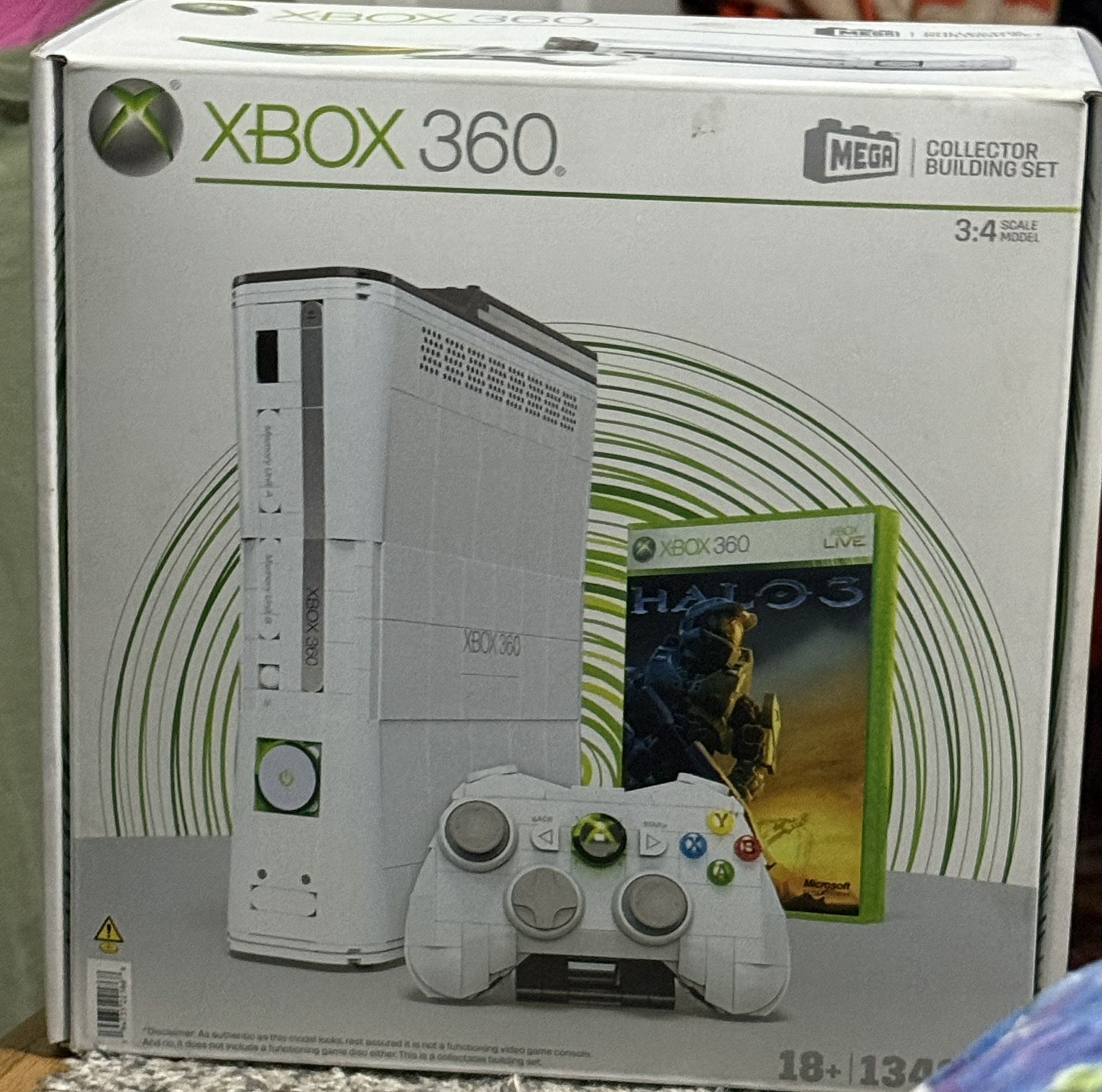 XBOX 360 MEGA COLLECTOR EDITION BUILDING SET with HALO NEW in BOX