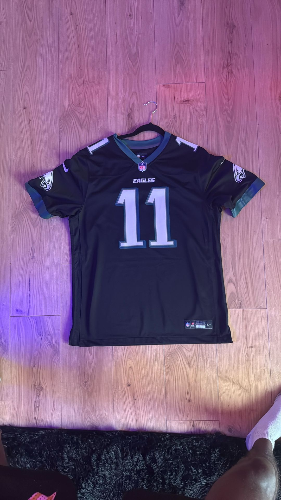 A.J. Brown Black Eagles Jersey