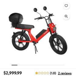 2023 New Electure Scoot With Two Helmet Asking 1,500