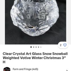 Glass SnowBall
