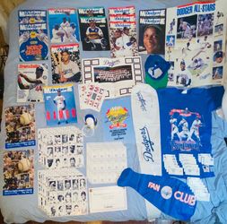 Los Angeles Dodger Vintage Memorabilia