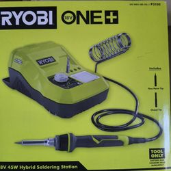 Ryobi Hybrid 18v/110v Soldering Station. Brand New. 