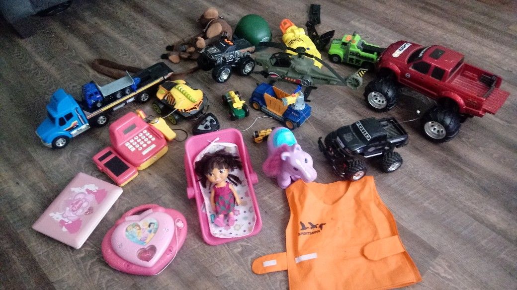 Kids assorted toys