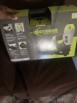 Stinger Cap Nail Air Nailer (brand New in Box)