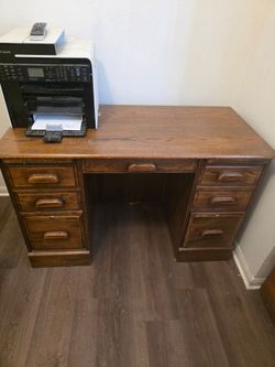 Desk Available SOLID WOOD!!