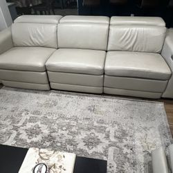 Ashley Leather Sofa And Love Seat 