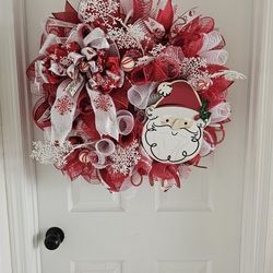 Santa Wreath 