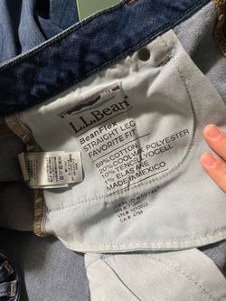 L.L. Bean BeanFlex Straight Leg Jeans