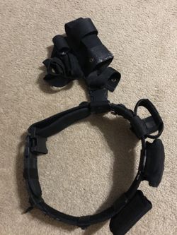 Nylon duty belt