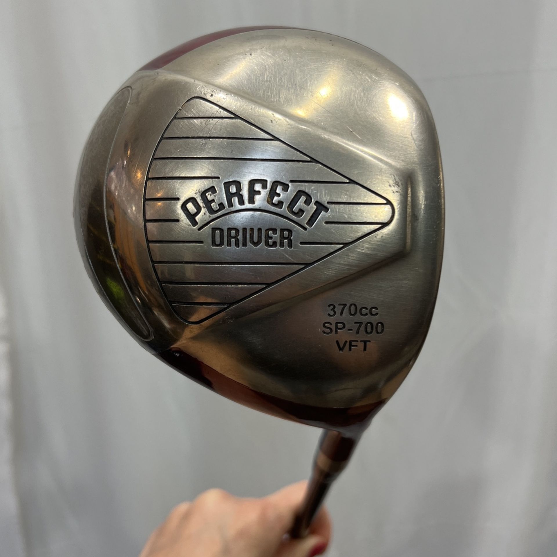 Golf Club: Perfect Driver 370cc Titanium VFT Tungsten Driver RH ~ Reg Flex Graphite Shaft