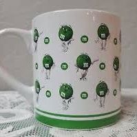 🩷 Green M&M  Mug - Still Available