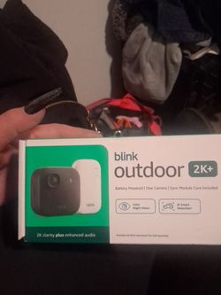 NEW UNOPENED Blink Outdoor/Indoor 2K+ Security Camera $65