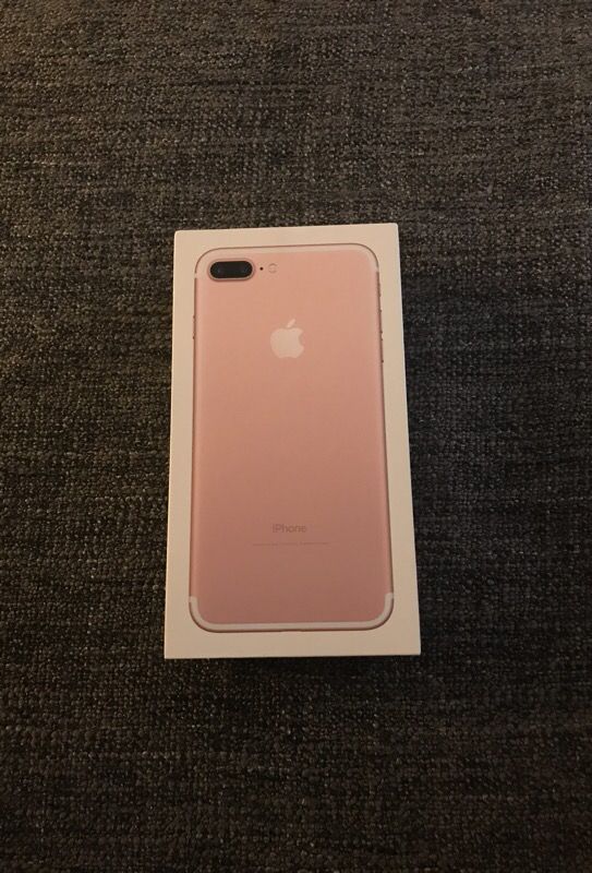 IPhone plus, rose gold 32GB