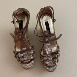 Steve Madden Size 8 Wedges 5” & 1.5” Front