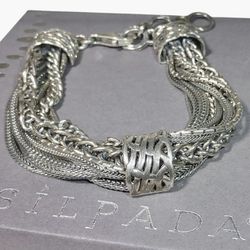 Silpada Sterling Silver Bracelet 