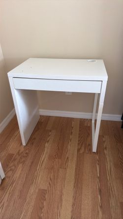 White desk