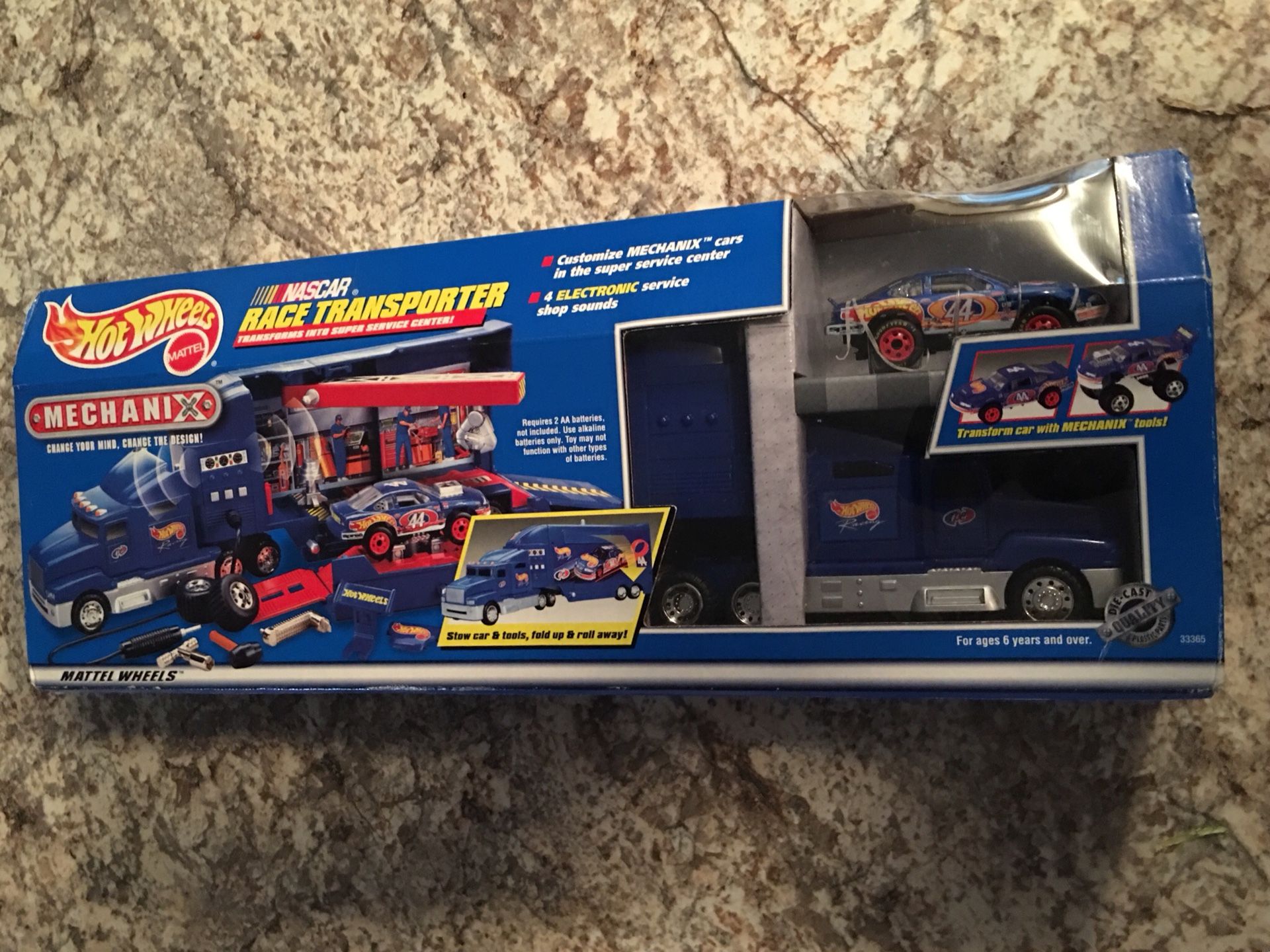 Hot Wheels NASCAR Mechanix Race Transporter