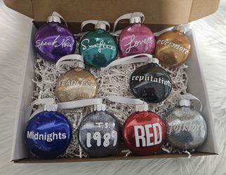 Taylor Swift Eras Tour Ornament Set