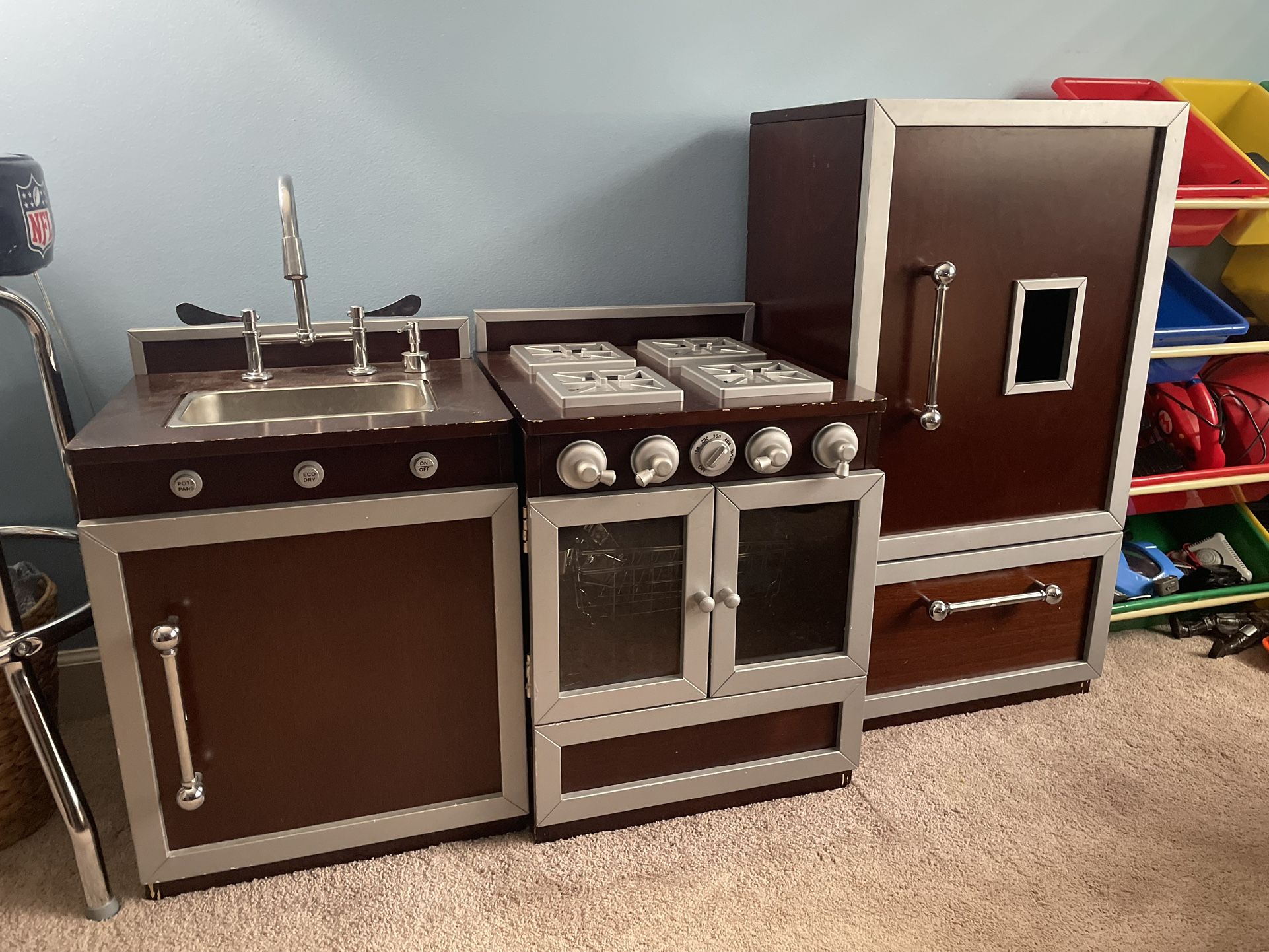 Kids Kitchen Set + Food