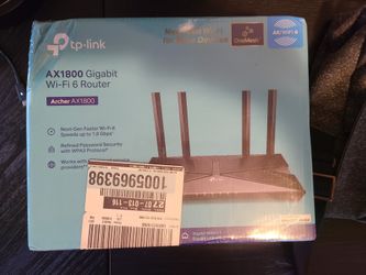 tp-link AX1800 Wi-Fi 6 Mesh Router NEW