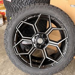 Rines 22 pulgadas 4 PLAY para Dodge RAM 1500 , Chevy Silverado y Ford F-150