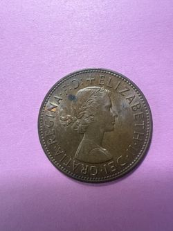 1964 UK Great Britain one Penny BT 67