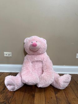 Jumbo Pink Teddy Bear Plush